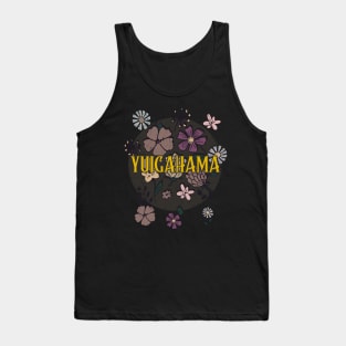 Aesthetic Proud Name Yuigahama Flowers Anime Retro Styles Tank Top